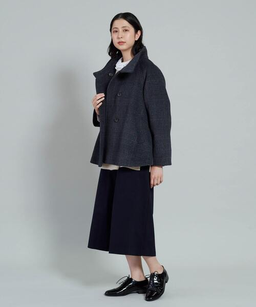 conges payes ADIEU TRISTESSE（コンジェ ペイエ アデュートリステス）の「ワイドキュロット（その他パンツ・レディース・ネイビー/オフホワイト・38）」の8枚目の写真