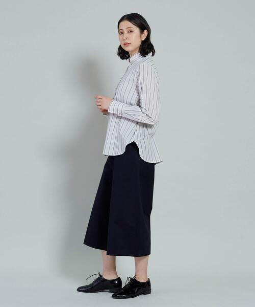 conges payes ADIEU TRISTESSE（コンジェ ペイエ アデュートリステス）の「ワイドキュロット（その他パンツ・レディース・ネイビー/オフホワイト・38）」の12枚目の写真