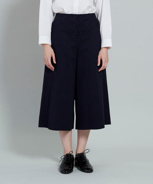 conges payes ADIEU TRISTESSE（コンジェ ペイエ アデュートリステス）の「ワイドキュロット（その他パンツ・レディース・ネイビー/オフホワイト・38）」の15枚目の写真