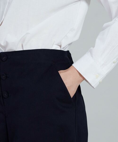 conges payes ADIEU TRISTESSE（コンジェ ペイエ アデュートリステス）の「ワイドキュロット（その他パンツ・レディース・ネイビー/オフホワイト・38）」の20枚目の写真