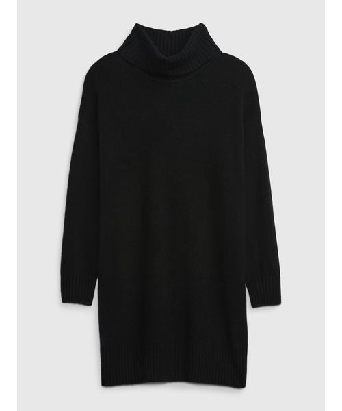 GAP（ギャップ）の「CashSoft カシミヤタッチ ミニ タートルネック ニットワンピース（ワンピース・レディース・グレー/ブラック/ベージュ/ブラウン・XS/S/M/L/XL/XXS）」の9枚目の写真