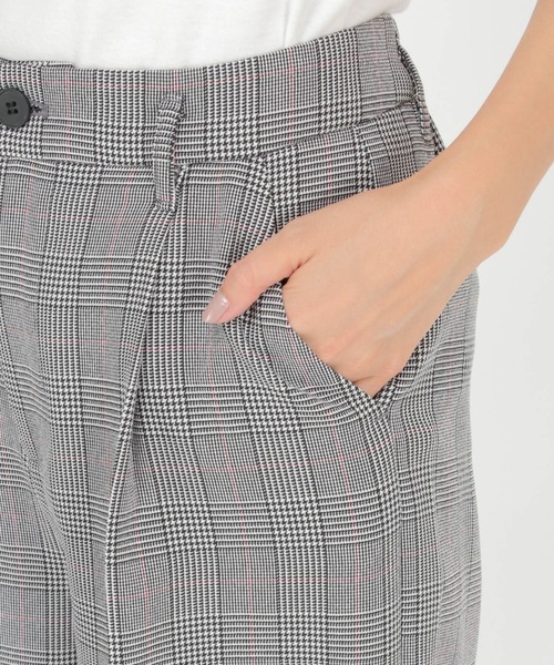 ikka(イッカ)の「ウーリッシュフラノワイドパンツ(その他パンツ・レディース・キャメル/グレー/ブラウン/ブラック/ダークグリーン・L/M/S)」の18枚目の写真