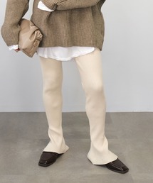 ＡＮＤＪ | 【2022/AW】【ANDJMADE】バックスリットリブニットレギンスパンツ(その他パンツ)