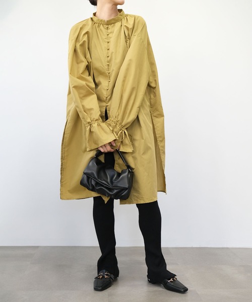 ＡＮＤＪ（アンドジェイ）の「【2022/AW】【ANDJMADE】バックスリットリブニットレギンスパンツ（その他パンツ・レディース・ブラック/オフホワイト・M）」の15枚目の写真