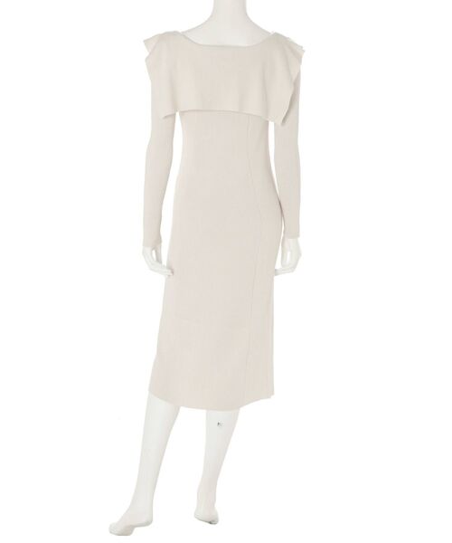 MERCURYDUO（マーキュリーデュオ）の「2WAYセーラーカラー釦付ニットワンピース（ワンピース・レディース・アイボリー/ブラック/レッド/パープル・SMALL/MEDIUM）」の13枚目の写真