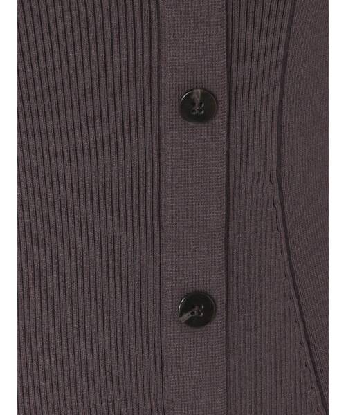 MERCURYDUO（マーキュリーデュオ）の「2WAYセーラーカラー釦付ニットワンピース（ワンピース・レディース・アイボリー/ブラック/レッド/パープル・SMALL/MEDIUM）」の14枚目の写真