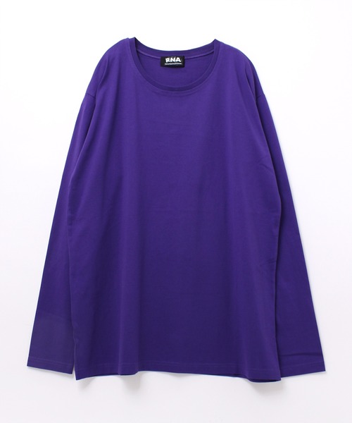 RNA（アールエヌエー）の「M1933 ロングスリーブロンＴ（Tシャツ/カットソー・レディース・ホワイト/オレンジ/ブラック/パープル・MEDIUM）」の4枚目の写真
