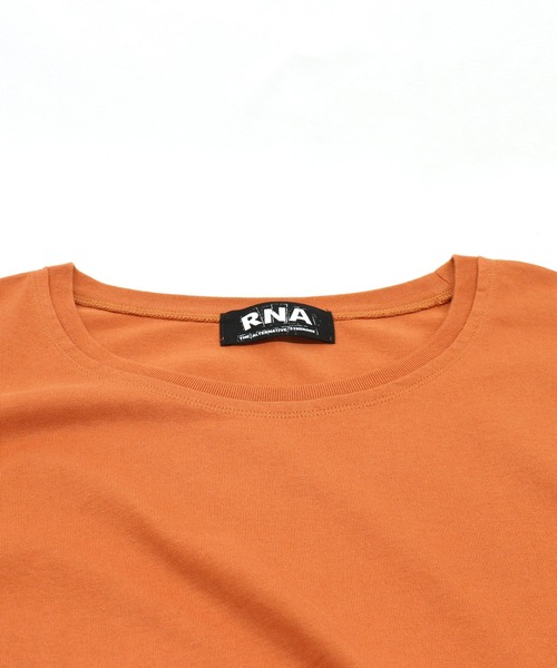 RNA（アールエヌエー）の「M1933 ロングスリーブロンＴ（Tシャツ/カットソー・レディース・ホワイト/オレンジ/ブラック/パープル・MEDIUM）」の6枚目の写真