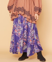チャイハネ | 【チャイハネ】ラゾーラフラワープリントスカート(スカート)