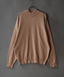 middle gauge mock neck sweater/ミドルゲージ モックネック セーター