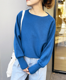 Spick & Span | ドルマンフェミニンニットプルオーバー(ニット/セーター)