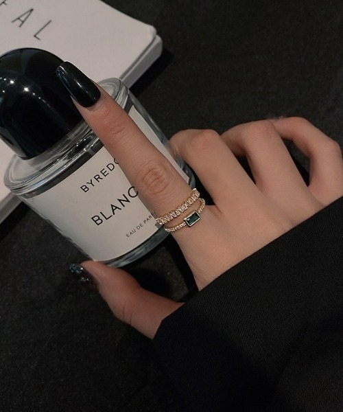 LAC-VERT（ラック・ヴェール）の「グリーンクリスタルリング（リング・レディース・その他1/その他2・FREE）」の3枚目の写真