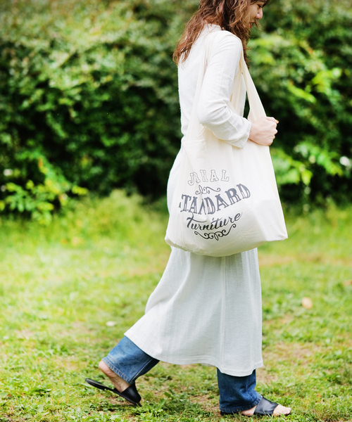 journal standard Furniture （ジャーナルスタンダードファニチャー）の「MARCHE BAG アイボリー（エコバッグ/サブバッグ・レディース・その他・FREE）」の12枚目の写真