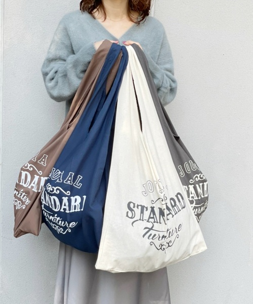 journal standard Furniture （ジャーナルスタンダードファニチャー）の「MARCHE BAG アイボリー（エコバッグ/サブバッグ・レディース・その他・FREE）」の19枚目の写真