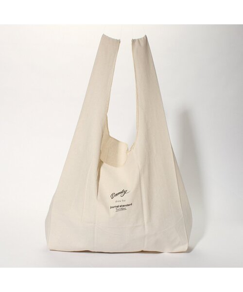 journal standard Furniture （ジャーナルスタンダードファニチャー）の「MARCHE BAG アイボリー（エコバッグ/サブバッグ・レディース・その他・FREE）」の4枚目の写真