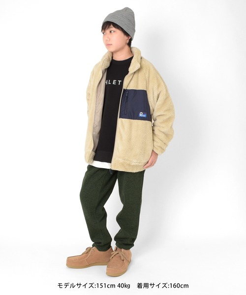 GLAZOS（グラソス）の「【Penfield】ボアジャケット（ブルゾン・キッズ・ホワイト/ブラウン/ブラック・160cm/150cm/140cm/170cm）」の14枚目の写真