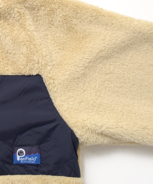 GLAZOS（グラソス）の「【Penfield】ボアジャケット（ブルゾン・キッズ・ホワイト/ブラウン/ブラック・160cm/150cm/140cm/170cm）」の21枚目の写真