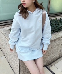 one after another NICE CLAUP | 【ZOZO先行予約】イニシャル刺繍入りオーバーサイズパーカー(パーカー)