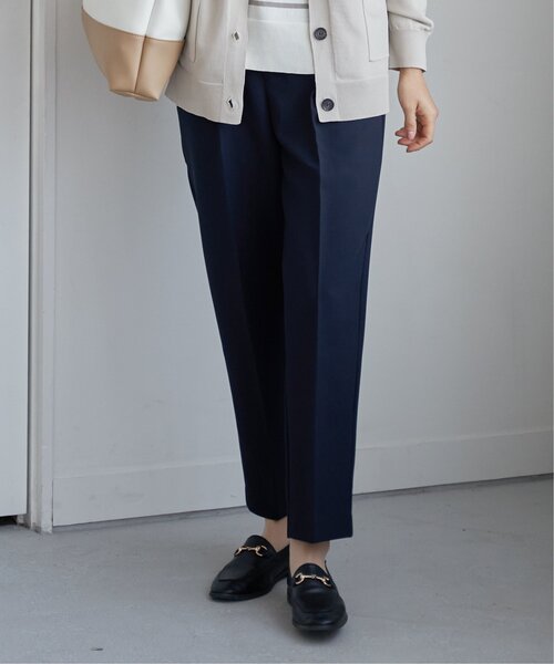 ikka(イッカ)の「ストレッチテーパードパンツ(その他パンツ・レディース・ネイビー/グリーン/ライトグレー/イエロー・L/M/S)」の4枚目の写真