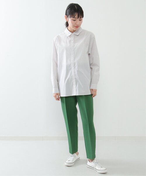 ikka(イッカ)の「ストレッチテーパードパンツ(その他パンツ・レディース・ネイビー/グリーン/ライトグレー/イエロー・L/M/S)」の20枚目の写真