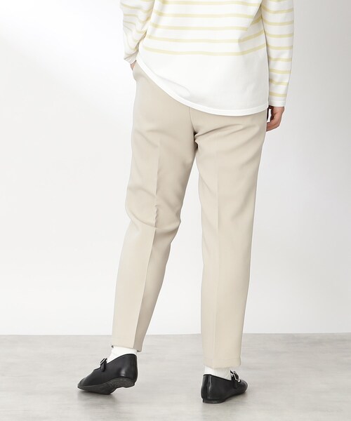 THE SHOP TK (ザ ショップ ティーケー )の「◆【美脚が叶う/ONOFF活躍】ジョグテーパードパンツ(その他パンツ・レディース・ライトグレー/ライトベージュ/ダークオリーブ/ブラック・11/12/13/14/10)」の17枚目の写真