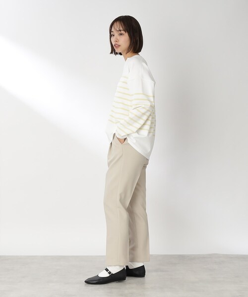 THE SHOP TK (ザ ショップ ティーケー )の「◆【美脚が叶う/ONOFF活躍】ジョグテーパードパンツ(その他パンツ・レディース・ライトグレー/ライトベージュ/ダークオリーブ/ブラック・11/12/13/14/10)」の19枚目の写真