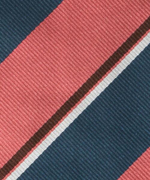 Altea（アルテア）の「＜ALTEA＞8.0cm ストライプ1 ネクタイ（ネクタイ・メンズ・ネイビー/ベージュ・FREE）」の5枚目の写真