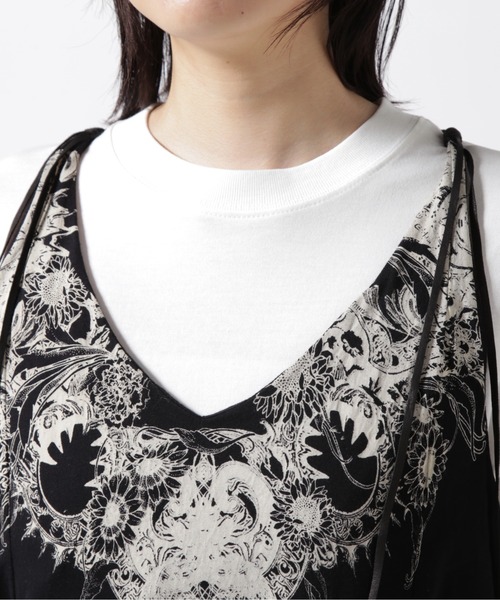 KMRii（ケムリ）の「KMRii/ケムリ/別注Double Pocket Magnolia ワンピース（ワンピース・レディース・ブラック・F）」の5枚目の写真