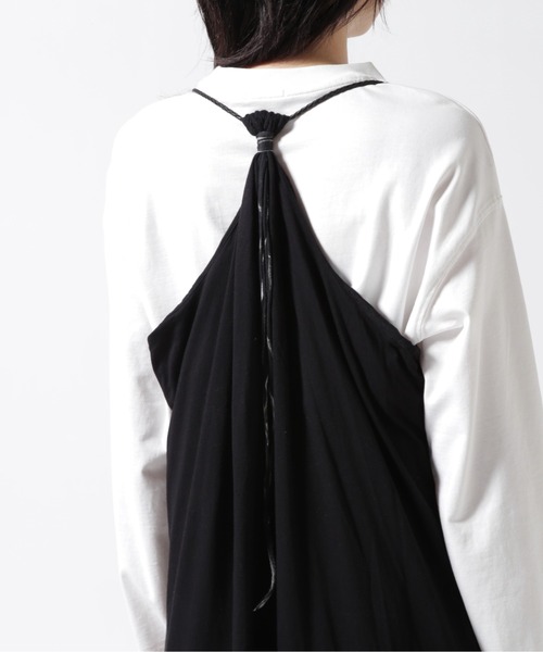 KMRii（ケムリ）の「KMRii/ケムリ/別注Double Pocket Magnolia ワンピース（ワンピース・レディース・ブラック・F）」の8枚目の写真