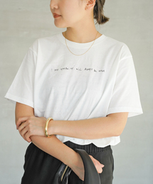 【SKIN/スキン】 WRITING Tシャツ