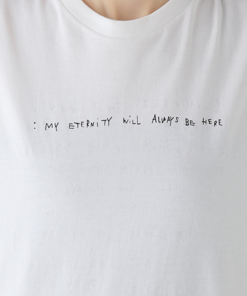 Deuxieme Classe*SKIN WRITING*Tシャツ*未使用品 SKIN/スキン】 WRITING Tシャツ（Tシャツ/カットソー）｜SKIN