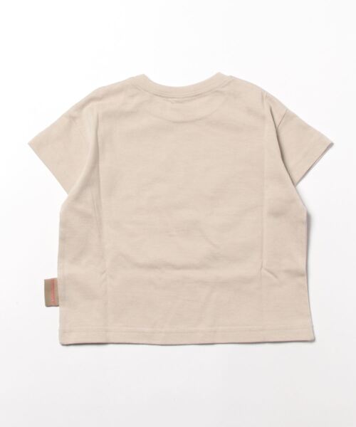 Life Support Products（ライフサポートプロダクツ）の「防汚加工プリントTシャツ(80～150cm)（Tシャツ/カットソー・キッズ・オレンジ/チャコール/ベージュ/ライトグリーン/エメラルド/オフホワイト・80/90/95/100/110/120/130/140/150）」の9枚目の写真