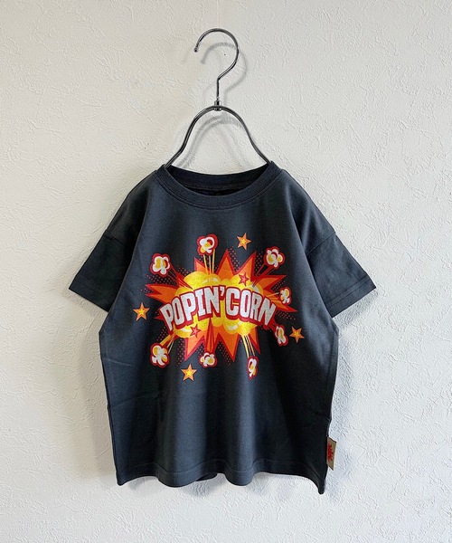 Life Support Products（ライフサポートプロダクツ）の「防汚加工プリントTシャツ(80～150cm)（Tシャツ/カットソー・キッズ・オレンジ/チャコール/ベージュ/ライトグリーン/エメラルド/オフホワイト・80/90/95/100/110/120/130/140/150）」の3枚目の写真