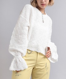 M2014 シャーリングショート丈プルオーバー