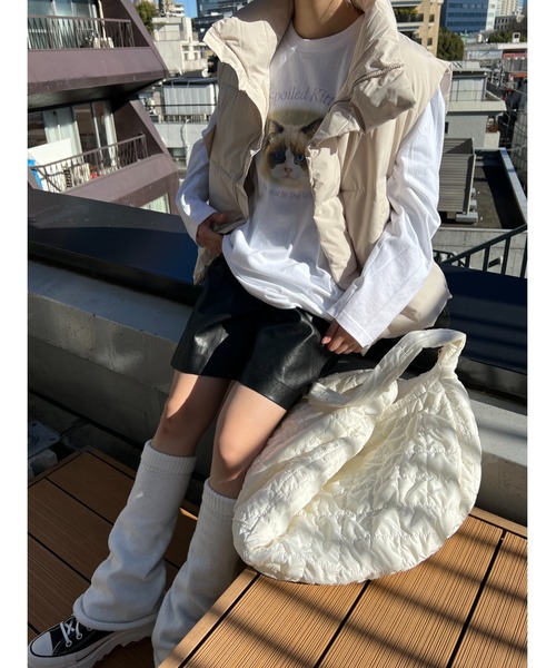 WC（ダブル シー）の「アニマルグラフィックロンT（Tシャツ/カットソー・レディース・ライトパープル/ブラック/ピンク・FREE）」の11枚目の写真