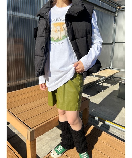 WC（ダブル シー）の「アニマルグラフィックロンT（Tシャツ/カットソー・レディース・ライトパープル/ブラック/ピンク・FREE）」の4枚目の写真