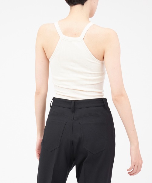 HAKUJI：TWIST COTTON BRA TANK Twist cotton bra TT｜HAKUJI