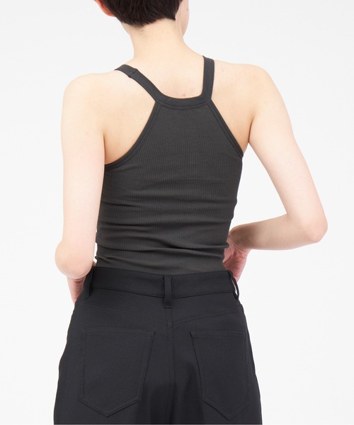 HAKUJI（ハクジ）の「HAKUJI Twist cotton bra tank（タンク