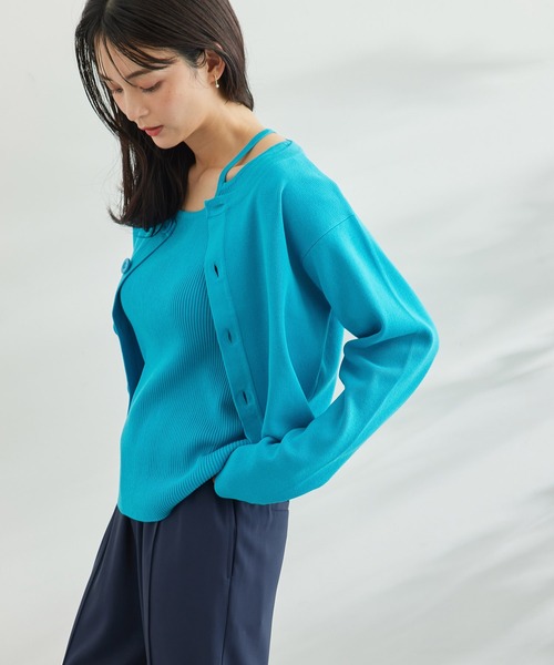 ショートレングスカーディガン