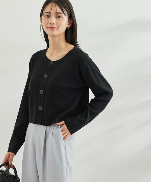 ショートレングスカーディガン