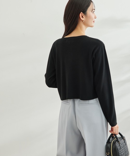 ショートレングスカーディガン