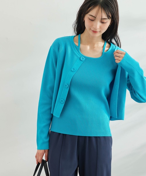 ショートレングスカーディガン