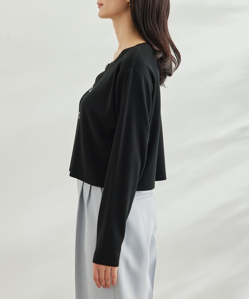 ショートレングスカーディガン