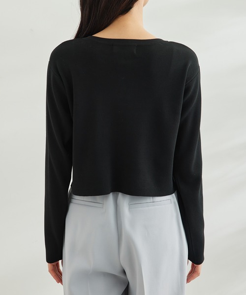 ショートレングスカーディガン