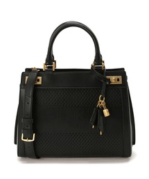 Guess | KATEY Perforated Satchel(ハンドバッグ)