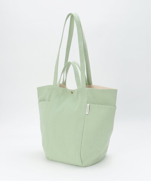LBC（エルビーシー）の「2ハンドル無地トートバッグ（トートバッグ・レディース・グリーン/ブルー/イエロー/グリーン系その他/イエロー系/ネイビー/オレンジ系その他/オリーブ/ワイン/ブラック/レッド/ミント・FREE）」の21枚目の写真