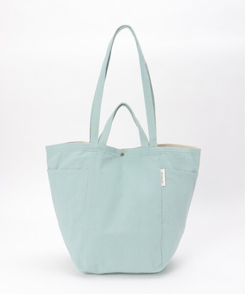 LBC（エルビーシー）の「2ハンドル無地トートバッグ（トートバッグ・レディース・グリーン/ブルー/イエロー/グリーン系その他/イエロー系/ネイビー/オレンジ系その他/オリーブ/ワイン/ブラック/レッド/ミント・FREE）」の19枚目の写真