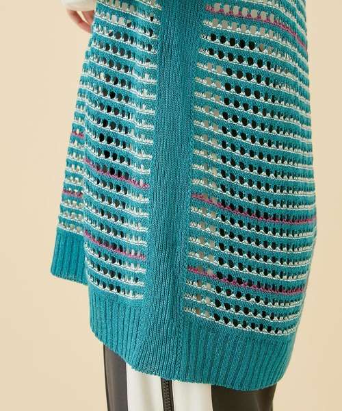 CITY TOKYO（シティトウキョウ）の「【和紙】メッシュニットベスト（ベスト・レディース・グレー/グリーン・FREE）」の20枚目の写真