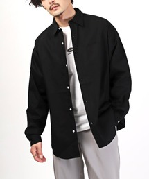 ブロードレギュラー長袖BIGシャツ
