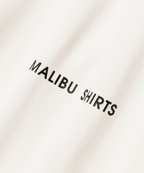 MALIBU SHIRTS（マリブシャツ）の「MALIBU SHIRTS x B:MING by BEAMS / 別注 ランド アンド ウォーター スリーブタグTシャツ(セットアップ対応)（Tシャツ/カットソー・メンズ・ホワイト/ブラック・M/L/XL）」の16枚目の写真